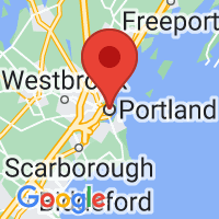 Map of Portland, ME
